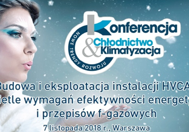 Konferencja: Chłodnictwo i klimatyzacja w Polsce — Nowe trendy rozwoju
