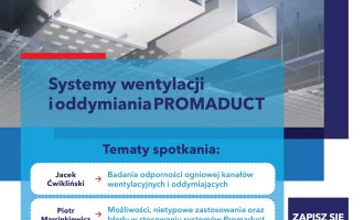 Promat: Webinarium “Systemy wentylacji oddymiania PROMADUCT”