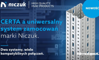 Certa a uniwersalny system zamocowań marki Niczuk. Dwa systemy, wiele kompatybilnych połączeń.